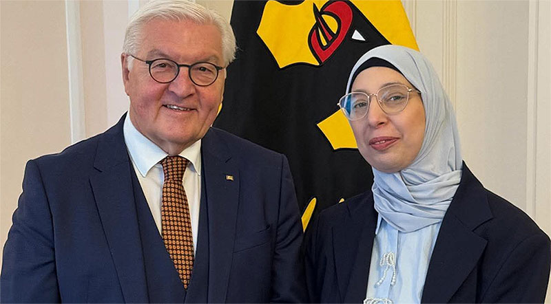 Dua Zeitun mit Bundesverdienstkreuz ausgezeichnet